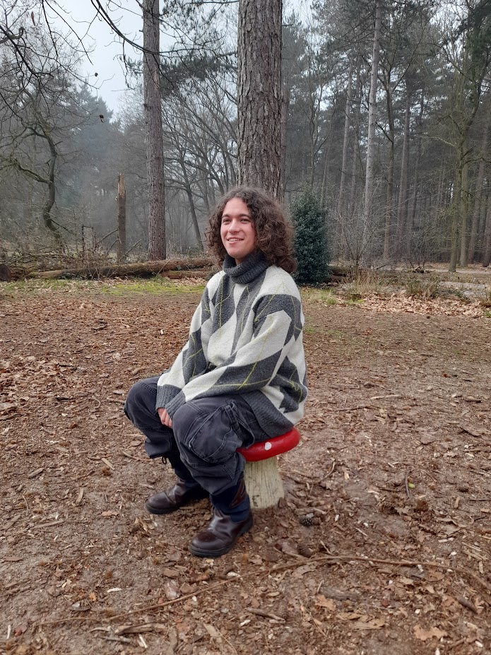 Jarno in the forest